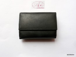 Aé-Collection Nagyi pénztárca fekete színben, kiváló minőségű bőrből!