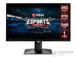 MSI Optix MAG251RX 24,5" FHD IPS 240Hz 1ms gamer LED monitor