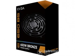 EVGA 650 B5, 80+ Bronze 650W Fully Modular tápegység