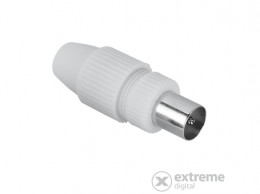 Hama koaxiális antenna csatlakozó, Apa típusú