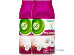 AIRWICK Air Wick Freshmatic utántöltő, bársonyos szatén és éji liliom, 2x250 ml