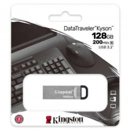 Egyéb USB Pendrive Kingston 128 GB 3.2 Silver (DTKN-128GB)