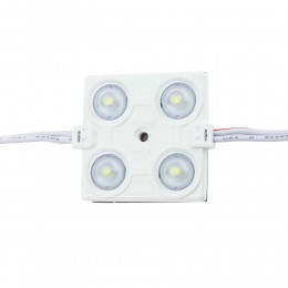 Optonica LED MODUL 4-2835/160°/ DC12V / 2,4W / 38x38mm/ hideg fehér /MO4561