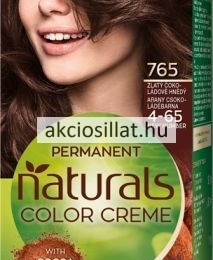 Schwarzkopf Palette Permanent Naturals Color Creme ápoló krémhajfesték 765 Arany Csokoládé 4-65