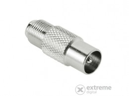 Hama Sat adapter F aljzat - koax dugó (43456)