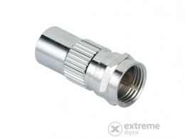 Hama koax adapter F dugó-koax dugó (44108)