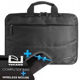 Egyéb Tucano laptop táska+egér BU-BIDEA1314-WM-BK