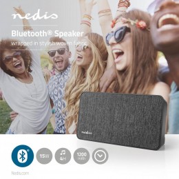 Nedis Bluetooth® hangszóró lejátszási idő: 4 óra | 15 W | FSBS110AT