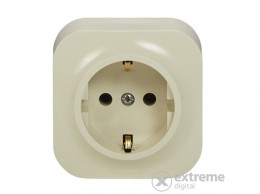 LEGRAND Forix 2P+F földelt dugalj IP20 bézs