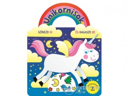 Napraforgó Kiadó Unikornisok - Színezd ki és ragaszd be matricákkal 2.