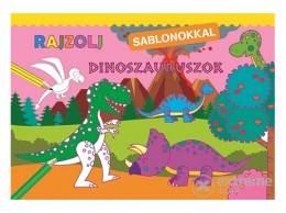 Napraforgó Kiadó Rajzolj sablonokkal - Dinoszauruszok