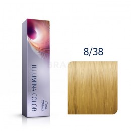 Wella Professionals Illumina Color professzionális permanens hajszín 8/38 60 ml