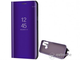 GIGAPACK Mirror View Case álló, aktív flip tok Huawei Y6p készülékhez, lila