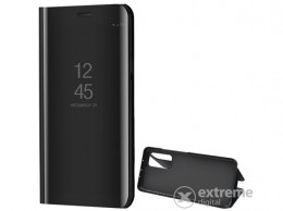 GIGAPACK Mirror View Case álló, aktív flip tok Xiaomi Mi 10T készülékhez, fekete