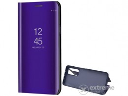 GIGAPACK Mirror View Case álló, aktív flip tok Xiaomi Mi 10T készülékhez, lila