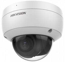 Hikvision DS-2CD2186G2-ISU (4mm) 8MP@20fps AcuSense WDR fix EXIR IP dómkamera; 30 m IR-távolsággal; hang I/O; riasztás I/O