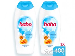 BABA Kamilla és Méz krémtusfürdő, 2x400 ml