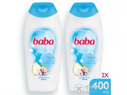 BABA Körte és Barackvirág kényeztető tusfürdő, 2x400 ml