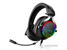 Spirit of Gamer MIC-XH600 Wireless mikrofonos fejhallgató, fekete