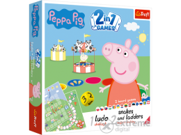 Trefl Peppa Pig 2in1 társasjáték