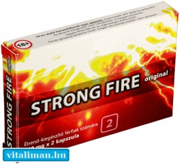 STRONG FIRE ORIGINAL potencianövelő - 2 db kapszula