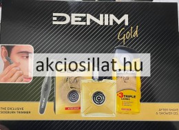 Denim Gold ajándékcsomag + ajándék Sideburn Trimmer