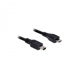 Delock USB 2.0 micro-B (male) > USB mini (male) - 1m (83177)