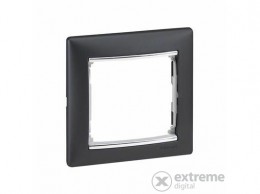 LEGRAND 770391 Valena keret 1-es fekete/ezüst