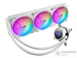 Asus ROG STRIX LC 360 RGB White Edition vízhűtés/univerzális ventilátor