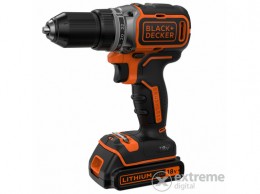 BLACKANDDECKER Black & Decker BL186K-QW szénkefe nélküli akkus fúrócsavarozó, 18V, 1x1.5Ah, 52Nm, koffer
