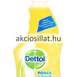 DETTOL Power &amp; Fresh Lemon &amp; Lime Univerzálisi Tisztító Spray 500ml
