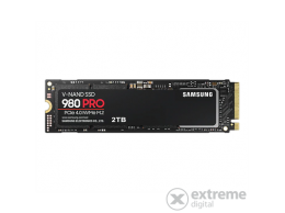 Samsung 980 Pro PCle 4.0 NVMe M.2 2 TB belső SSD meghajtó