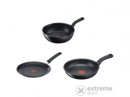 TEFAL So Chef Black serpenyő szett, 3 darab