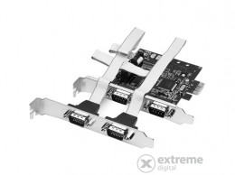 AXAGON PCEA-S4 PCI-E 4 portos kártya