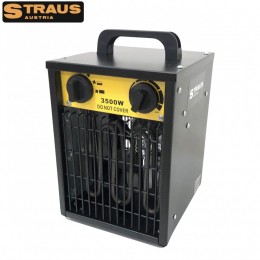 STRAUS hordozható ventilátoros fűtőtest, hőlégfúvó 3500W ST/FE-3502