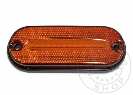 TruckerShop Kerekített LED helyzetjelző lámpa 12/24V SÁRGA