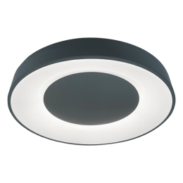 Rábalux CEILO MENNYEZETI LED LÁMPA 38W 3200LM SZINHŐMÉRSÉKLET VÁLTOZÓ D:48CM DIMMELHETŐ FEKETE