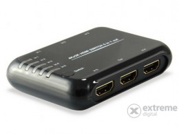 EQUIP 332722 HDMI switch, 5 portos HDMI1.4, + távirányító