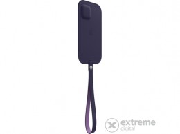 Apple Magsafe bőr tok iPhone 12 Pro Max készülékhez, sötét lila (MK0D3ZM/A)