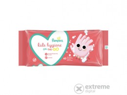 PAMPERS Kids Hygiene törlőkendő, utazó méret, 40 db