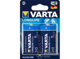 Varta Longlife Power LR20 D góliát alkáli elem, 2db - [újszerű]