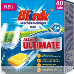 Blink mosogatógép tabletta All in 1 Ultimate! 40 db