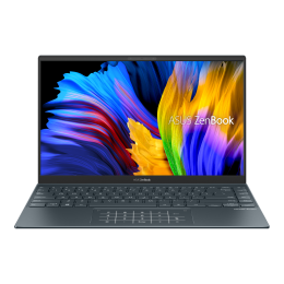 Asus ZenBook 14 (UM425UA) - 14" FullHD IPS, Ryzen 5-5500U, 16GB, 512GB SSD, Microsoft Windows 10 Home - Fenyőszürke Ultrabook 3 év garanciával