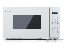 SHARP YC-MG02EC mikrohullámú sütő, fehér