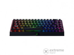 RAZER BlackWidow V3 Mini HyperSpeed vezeték nélküli gamer billentyűzet, nemzetközi kiosztás