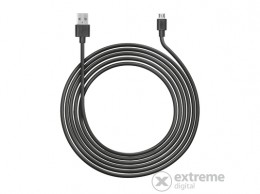 Trust GXT 224P PS4 töltési és lejátszási kábel, micro USB, fekete
